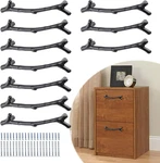 Bivethoi 10 Pack Twig Branch Drawer Handles Black Tree Cabinet Pulls, 3-3. Fixed Price $27.68.