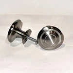 2 Liberty Harmon Knobs 1-3/8 Satin Nickel Project. Fixed Price $5.00.