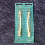 Amerock T-102 White Gold Trim Drawer Pull Handle Nos Original Packages Mordern. Fixed Price $10.90.