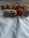 New 9 Painted Ceramic Cabinet Knobs Pulls Drawer Door Handles Multi Color. Fixed Price $12.99.