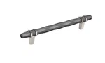 5) Amerock BP36650BCRG10 London 6-5/16" Cabinet Pull Black Chrome Satin Nickel. Fixed Price $150.87.
