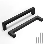 Homdiy 30 Pack Matte Black Cabinet Handles 6-5/16 Inch Hole Centers. Fixed Price $74.99.