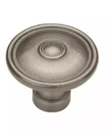 Liberty PN1310-AP 1/2" Antique Pewter Rustique Ring Cabinet Drawer Pull Knob. Fixed Price $6.96.