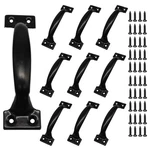 10PCS 5 Metal Door Handles Bow Handle, Large Pulls Vintage Barn. Fixed Price $17.21.