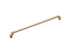 (1) Belwith Keeler B076646-BGB Monarch Collection Pull 12" C-to-c Golden Brass. Fixed Price $22.39.
