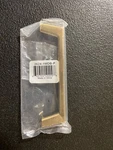 Berenson 2624-1MDB-P Brookridge 5" Modern Brushed Gold Cabinet Handle With Hardw. Fixed Price $10.38.