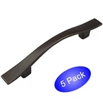 *5 Pack* Cosmas Oil Rubbed Bronze Cabinet Hardware Pulls #8902ORB. Fixed Price $10.67.