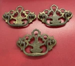 Lot Of Vtg Keeler Brass Co. Kbc Drawer Pulls N4381 N4382 N8099 3.5 Centers. Fixed Price $12.77.