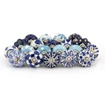 Craft Trade Boho Ceramic Cabinet Knobs Pulls Hand-painted Furniture 20-PA. Fixed Price $41.59.