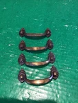 Lot Of 4 Amerock 739-1 Drawer Pull Brass Vintage (no Screws) 3" Center. Fixed Price $14.95.