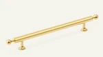 Armac Martin LAT/96/SBL 96MM Latchford Pull Brass Handle Satin Lacquered. Fixed Price $155.00.