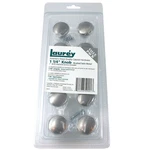 Laurey 59901 1/4" Knob - Brush Satin Nickel Pack Of 10. Fixed Price $21.22.
