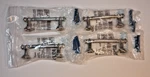 Martha Living Finial 3 Polished Nickel Drawer Pull Handles Set Of 4 New. Fixed Price $14.95.