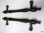 2-QTY Top Knobs M821-8 Finial Door Pull 8" C-to-c Brass W/ Copper Finish. Fixed Price $150.36.
