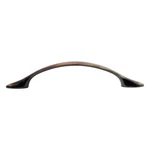 Flare Style 3-3/4" Hole Centers, 4-31/32" Long Antique Copper Pull P418796AC. Fixed Price $18.73.