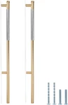 Knurled Cabinet 2 Pack, 16 Inch Long Handles Metal Door Pulls, Kit. Fixed Price $18.29.