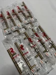 10-PACK Richelieu Contemporary Cabinet Pull Brushed Aurum Gold 128MM BP305128158. Fixed Price $18.98.