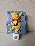 Vintage Disney Winnie The Pooh Night Light Priss Prints Inc No Bulb. Fixed Price $7.10.