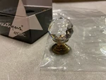 Alno C210-CLR/PA Crystal Ball Cabinet Knob, Brass Base Polished Antique. Fixed Price $47.32.