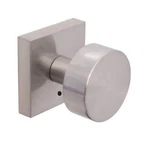 Weslock Sleek Round Mesa Privacy Knob Set With Square Backplate Satin Nickel. Fixed Price $17.99.