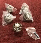 Twist Cage Spiral Design Vintage Kitchen Cabinet Cupboard Handles Knobs QTY5-NEW. Fixed Price $14.99.