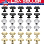 10PCS Door Knobs Hardware Cabinet Handles Cupboard Drawer Kitchen Pulls Round. Fixed Price $8.71.