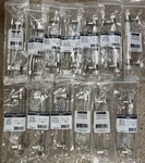 Liberty Acrylic Bar 5-1/16 In. (128MM) Modern Polished Nickel Clear CABINET(13PK. Fixed Price $52.99.