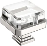 Amerock BP36975 Glacio 1-3/8 Inch Square Cabinet Knob Nickel. Fixed Price $21.59.