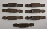 Vintage Lot Of 7 Drawer Pull Handles Dresser Cupboard Door Cabinet Fd 3413. Fixed Price $29.95.