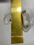 Hager 36N4163: 4"X16" Square Plate With 1" Round Cast Pull, 5-1/2" Center. Fixed Price $75.99.