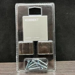 Ikea Korrekt Nickel Drawer Pulls 2-PACK 11/16" Kitchen Cabinet 000.846.84 Handle. Fixed Price $22.49.