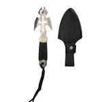 Tactical Throwing Knife- Cross Blade Design, Paracord Grip, W/sheath. Fixed Price $20.00.