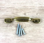 (1) Vtg Mid-century Art Deco Keeler Kbc Drawer Pull Handles Polish Brass N16643. Fixed Price $7.49.