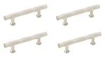 New Emtek Tribeca 4-PACK Satin Nickel 1/2" Ctc Cabinet Pulls 3.5" Lot Of. Fixed Price $54.99.