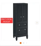 Kohler Hearthaven 24 In. W Linen Cabinet Slate Grey. Fixed Price $670.74.