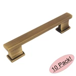 *10 Pack* Cosmas Cabinet Hardware Brushed Antique Brass Handle Pull #702-5BAB. Fixed Price $68.37.