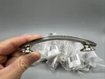 13 Hickory Hardware 3" American Diner Cabinet Pull Satin Nickel Door Handle Arch. Fixed Price $22.00.