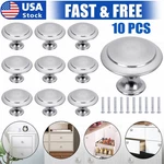 10PCS Stainless Steel Cabinet Knobs Door Handles Cupboard Drawer Kitchen Pulls. Fixed Price $7.99.