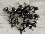 20 Berenson 091 Advantageone 1-1/8" Classic Round Mushroom Black Nickel Knobs. Fixed Price $12.99.