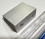 Silverline Brushed Aluminum Finger Edge Pulls Cabinet Handle CC:32MM 50X20X36. Fixed Price $52.98.