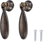 Dophee 2 Pack Antique Bronze Single Hole Handle Pulls For Wooden Furniture Cabin. Fixed Price $15.28.