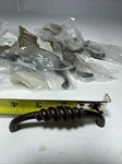 Belwith Solid Core Cabinet Pulls Rustic Iron 3/4 Lot Of 10. Fixed Price $39.95.