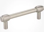 Hayworth 96 Mm Center-to-center Bar Pull, Satin Nickel, Set Of 5. Fixed Price $30.00.