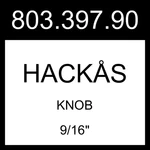 Ikea Hack S Knob Anthracite 2 Pack 9/16" 803.397.90. Fixed Price $31.99.