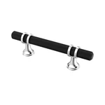 Alzassbg 10 Pack Matt Black And Silver Cabinet Pulls, 3 INCH(76... Fast Usa Ship. Fixed Price $54.74.