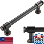 Koofizo 10PK 5" Oil Rubbed Bronze Cabinet Pulls Handles Dresser Drawer. Fixed Price $65.90.