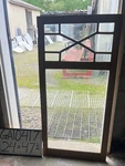 Wavy Glass Cabinet Door Window GA10417. Fixed Price $792.00.