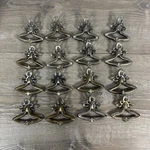 1960 Atomic Retro Mid Century Modern Mcm Drawer Pull Knob Brass Ring (16). Fixed Price $124.95.