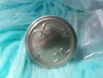 4 Brainerd P17891W-SN-CP 1/8" Vignette Round Cabinet Knob Satin Nickel Lot. Fixed Price $19.99.