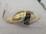 Alno A235-PB/NL Hickory 4" Cup Pull Unlacquered Brass BN11. Fixed Price $20.00.